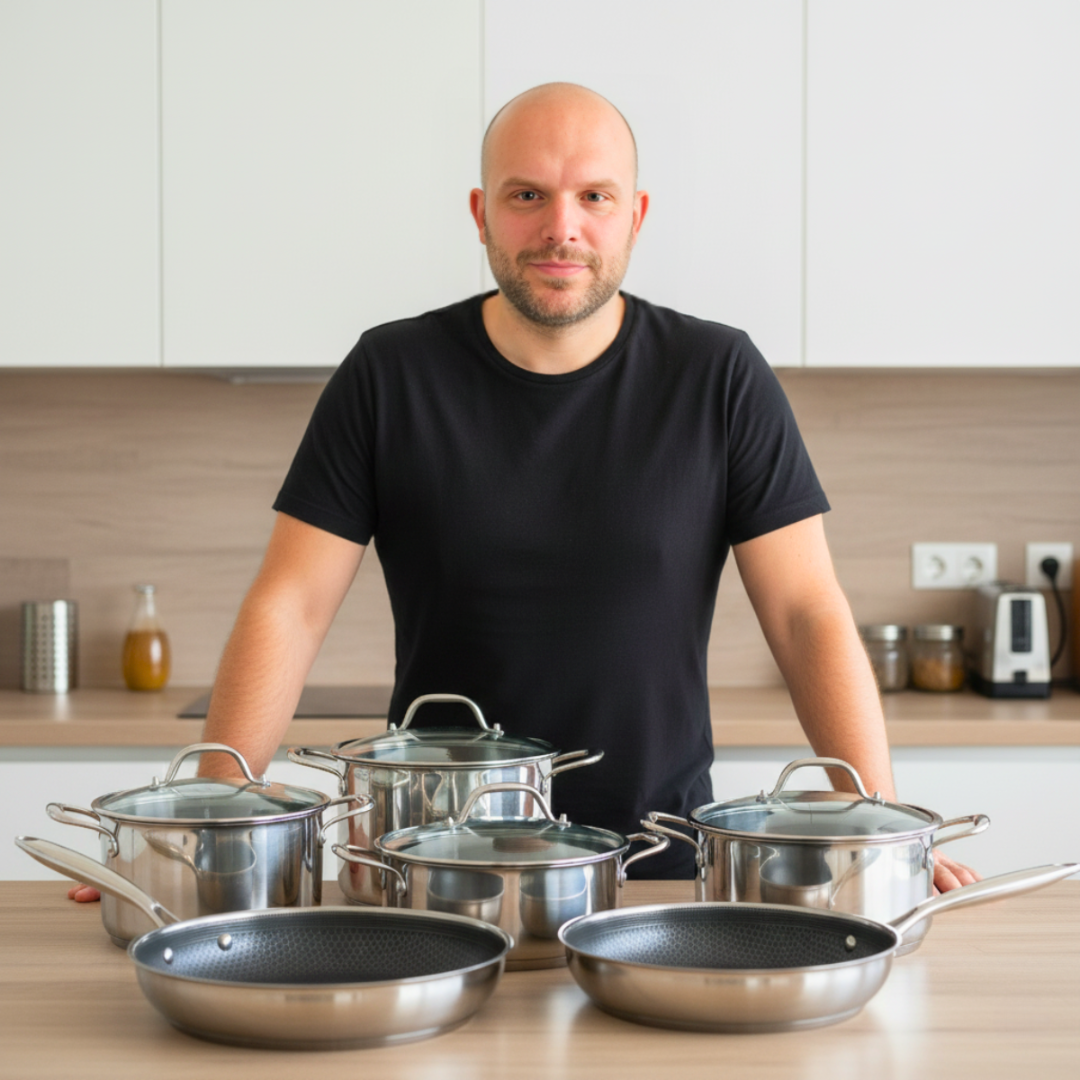 Tony in the kitchen